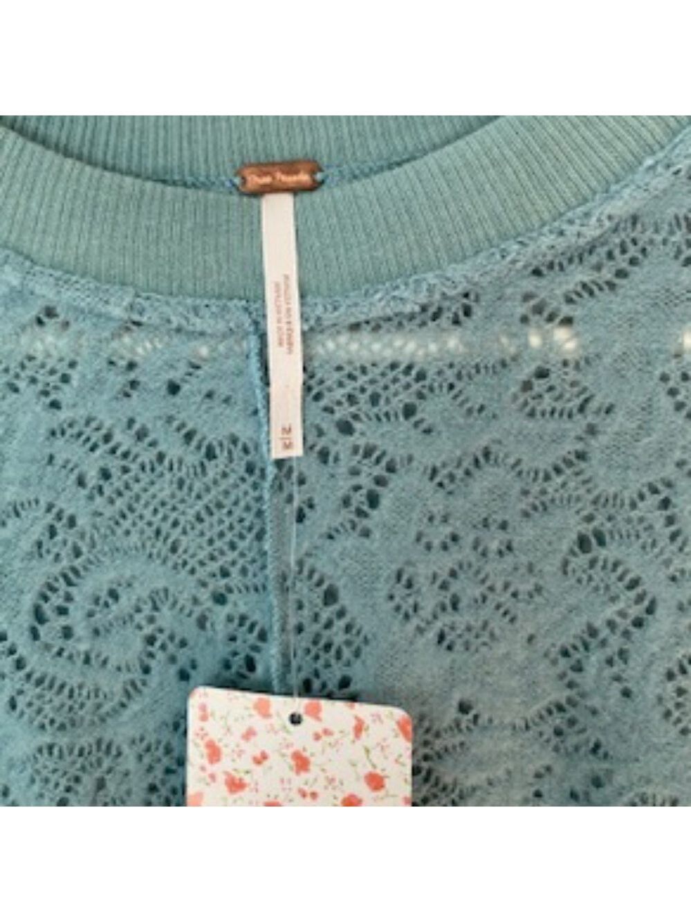 Free People Coffee in the Morning Tunic Pullover - Picture 6 of 9